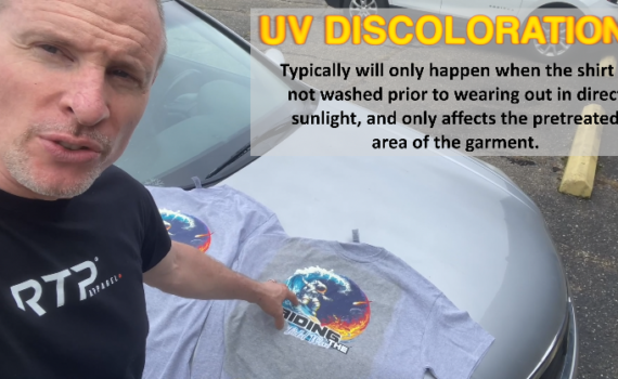 Shedding some light on DTG and UV Discolorations